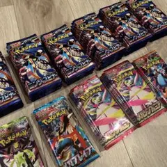 121パック ポケモンカードゲーム MEGA バラパック ニンジャスピナー他