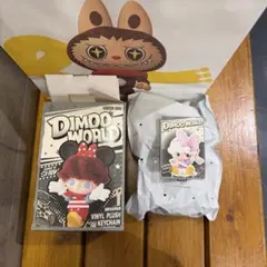 DIMOO WORLD DISNEYぬいぐるみ　キーチェーン　デイジー