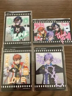 にじさんじ3SKM ×セブンイレブン　オリジナルクリアカード全4種セット