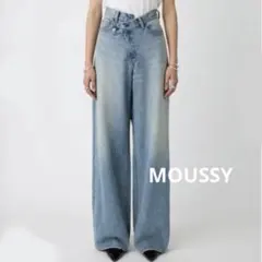 MOUSSY/ CROSS WAIST WIDE STRAIGHT 【1】 - メルカリ