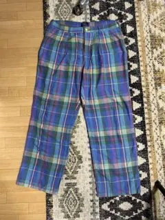 80s ラルフローレン POLO RALPH LAUREN チェックパンツ