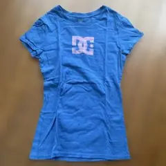 DC SHOES 半袖Tシャツ ブルー Mサイズのサムネイル