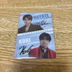 EBiDAN ウエハース カード スパドラ 飯島颯 田中洸希