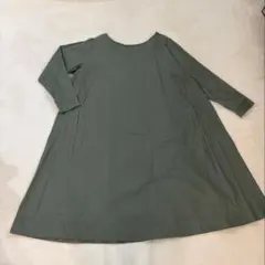 niko and... ロングワンピース カーキ