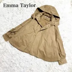 美品 現行 エマテイラー 3wayフレアマウンテンパーカー キャメル 撥水加工