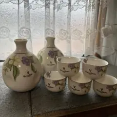 ジョバンニヴァレンチノ 酒器 セット 花柄