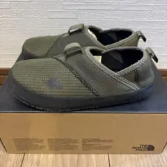 THE NORTH FACE オリーブグリーン スリッポン　22㎝