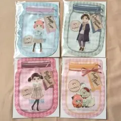 SPY×FAMILY スパイファミリー ジッパーバッグ 4種セット