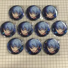 プロセカ 青柳冬弥 あんスタコラボ ホログラム 缶バッジ