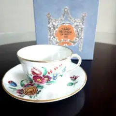 リチャード・ジノリ レア花柄カップ＆ソーサー