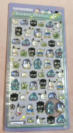 ★正規品★ サンリオ はぴだんぶい ボンボンドロップシール mini