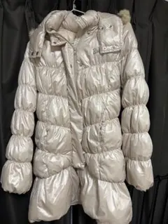 Barbie ダウンジャケット シャンパン色