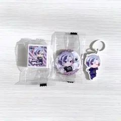 にじさんじ　くら寿司コラボ　消しゴム&缶バッジ&チャーム　不破湊