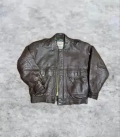 【アメカジ】羊革 レザージャケット 革ジャン