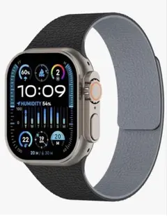 Apple Watch ブラックシリコンバンド