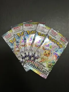 ゆ*ん様 ポケモンカード　テラスタルフェスex 5パック　まとめ売り