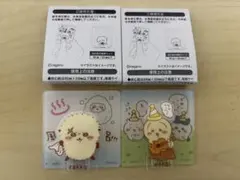 ちいかわアクリルシーンクリップ うさぎ ラッコ　2個セット