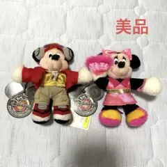 し*ろ様 激レア　クラブディズニー　スーパーダンシンマニア　ぬいぐるみバッジセッ