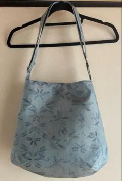 着物リメイク　ショルダーバッグ　大島紬