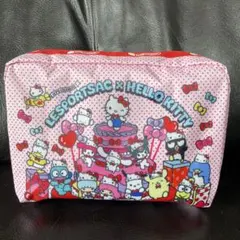 LESPORTSAC x HELLO KITTY ポーチ 50周年記念