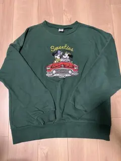 Disney ミッキー ミニー スウェット Fサイズ