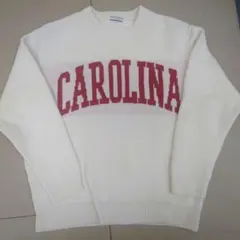 BAYFLOW ニットセーター Ｌサイズ　HAPPYニットプルオーバー　ホワイト