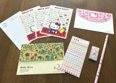 ハローキティ＊鉛筆、消しゴム、ポストカードいろいろ