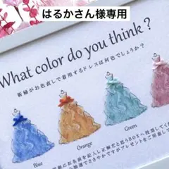 はるかさん様専用 ④ドレス色当てクイズ ドレス当てクイズ 投票ボックス BOX