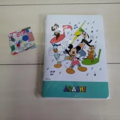 嵐　ミニノート２冊セット(ディズニー)