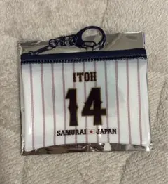 WBC 侍ジャパン　14 伊藤大海　日ハム　ファイターズ　クリアポーチ