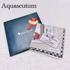 【アクアスキュータム Aquascutum】ロンドン デザイン ハンカチ 綿のサムネイル