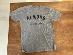 ALMOND SURFBOARDS グレー Tシャツ Mサイズ　USED