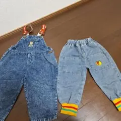 m*o様 デニム　オーバーオール 100cm　95センチ