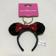 ミニーカチューシャキーチェーン