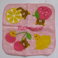 未使用｜ リラックマ キイロイトリ　タオルハンカチ サンエックス