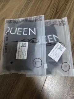 QUEEN シームレスガードル ショーツ Lサイズ 2枚セット ブラック