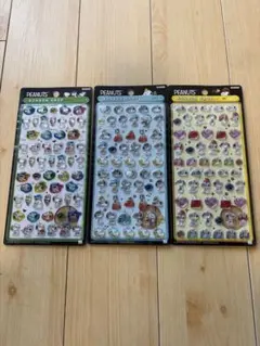 ボンボンドロップシールミニ　スヌーピー