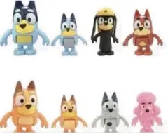 Bluey ミニフィギュア 8体セット まとめ売り