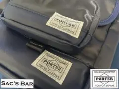 PORTER+ サックスバー.ボディバッグ＋コインケース（アーバングレイ）送料込のサムネイル