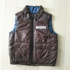 BeBe ブラウン 中綿ベスト