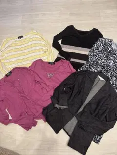 C de C クードシャン　アンサンブル　ワンピース　ジャケット　ニットなど6点