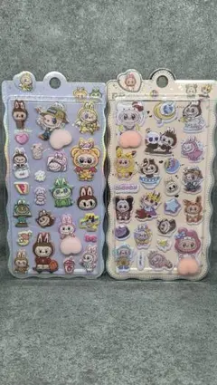 ラブブ　おしりシール2枚セット