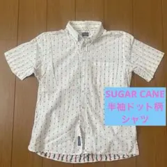 SUGAR CANE 半袖ドット柄シャツ Mのサムネイル
