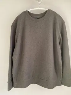 UNIQLO ソフトニットフリースクルーネック L 美品