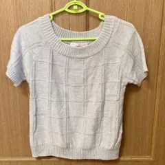 トップス 半袖 グレー M アンバスケットのサムネイル