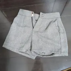 XS ヘリンボーン柄 ショートパンツ