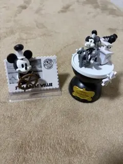 ディズニーカプキャラミッキーマウスガチャガチャ　スペシャル蒸気船ウィリーセット