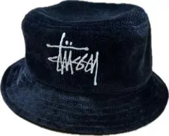 STUSSY コーデュロイ バケットハットS/M