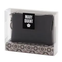 MARY QUANT マリークワント新品ブラック ケース付きエコバッグ