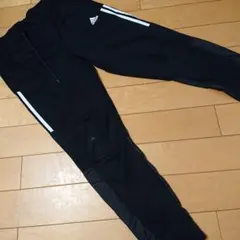 adidas トレーニングパンツ ブラック J/Mサイズ